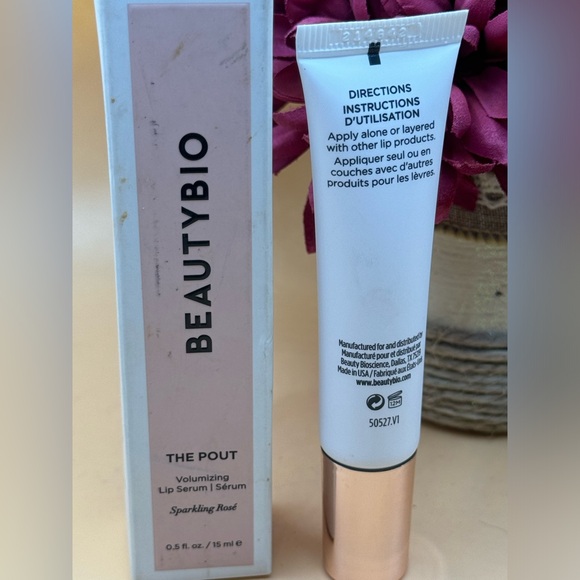 Nib beautybio’the pout’ volumizing lip serum - sparkling rose - Picture 4 of 4